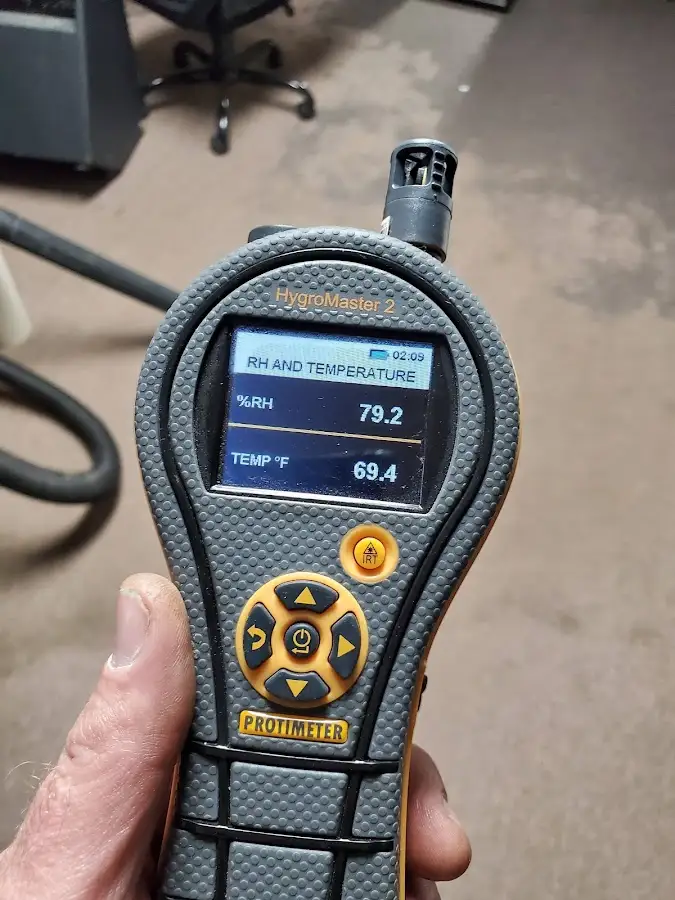 Moisture meter humidity assessment for Fire & Smoke Damage Restoration in Fayetteville